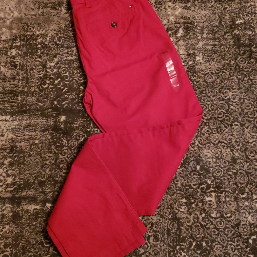 BNWT Tommy Hilfiger red pants